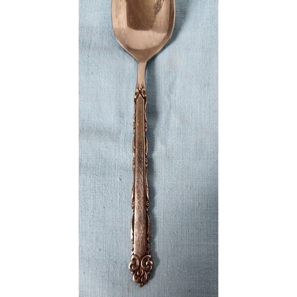 EKCO Eterna Mary Ellen Stainless Teaspoons Set of 7 Vtg Flatware Replacement - Picture 2 of 4